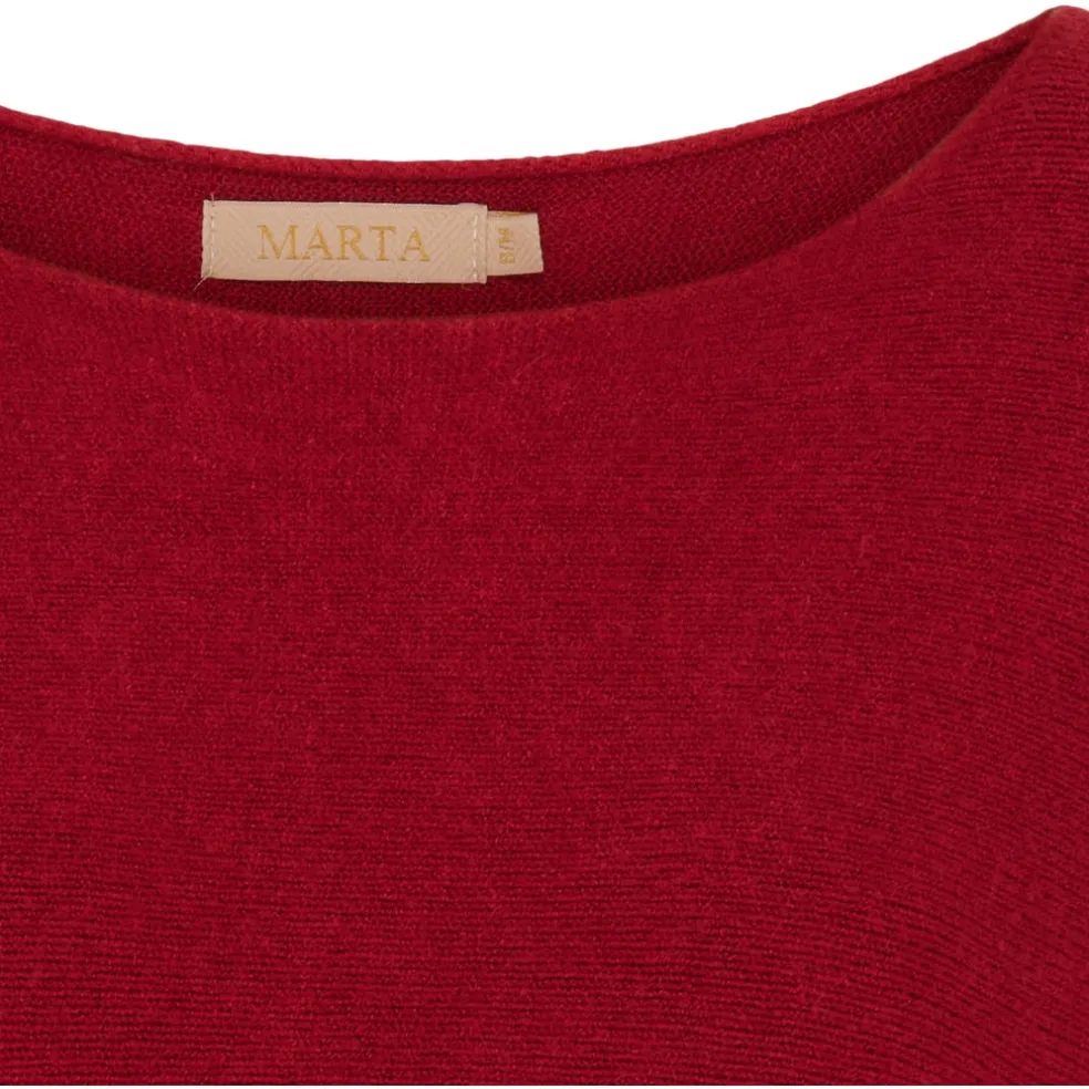 Marta Du Chateau dame strik MDCDagmar 5001 - Red4308