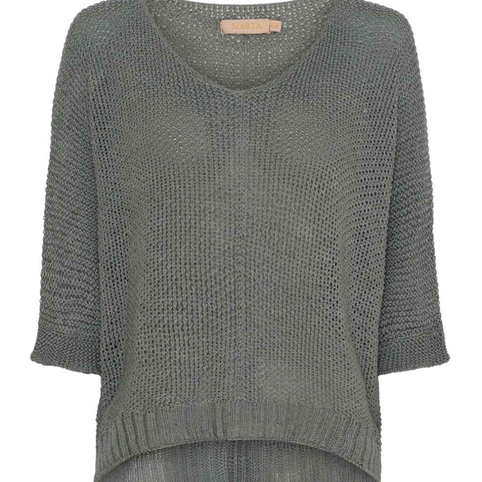 Marta Du Chateau dame strik 7010 - GreyMelange2002