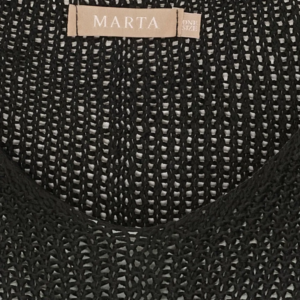 Marta Du Chateau dame strik 7010 - Black