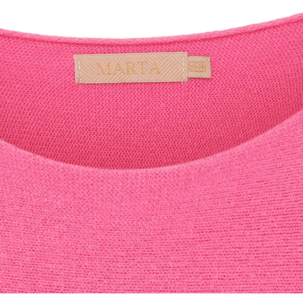 Marta Du Chateau dame strik MdcSia 5003 - Fuxia Fluo
