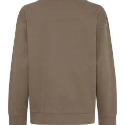 Marta du Chateau dame sweatshirt MdcAnnemette J-639 - Fango