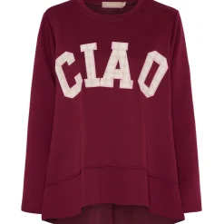 Marta du Chateau dame sweatshirt MdcCharline 85783 - Wine