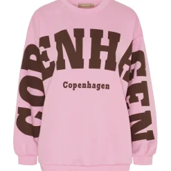 Marta du Chateau dame sweatshirt MdcHibiscus 22659 - Pink