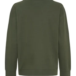 Marta du Chateau dame sweatshirt MdcAnnemette J-639 - Military