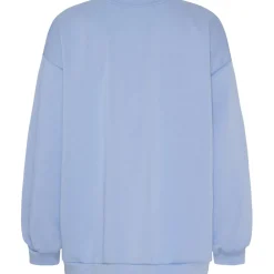Marta du Chateau dame sweatshirt MdcHibiscus 22659 - Sky Blue