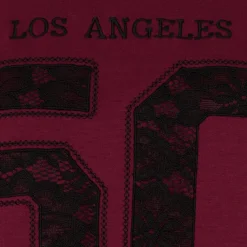 Marta du Chateau dame sweatshirt MdcLiora 58512M - Bordeaux161/Black