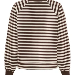 Marta du Chateau dame sweatshirt MdcFenja 38817 - Moro/Bordeaux