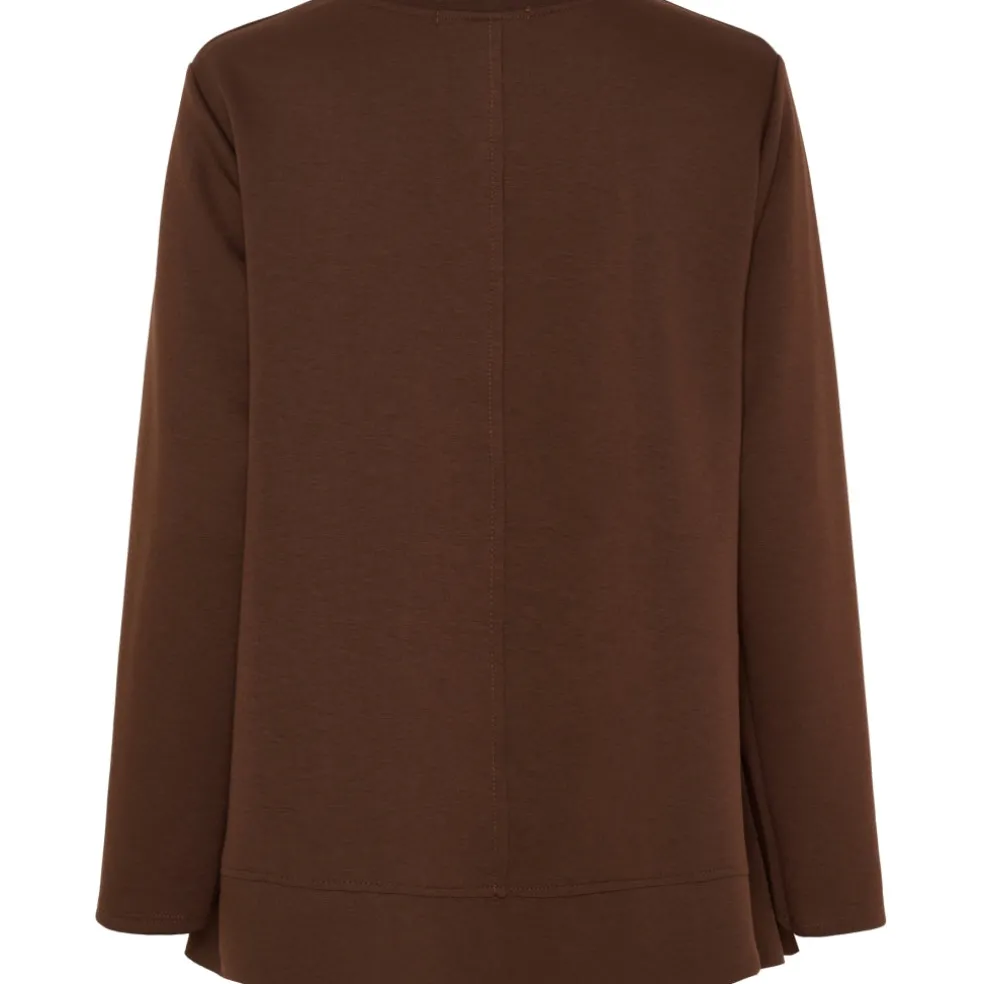 Marta du Chateau dame sweatshirt MdcCharline 85783 - Moro