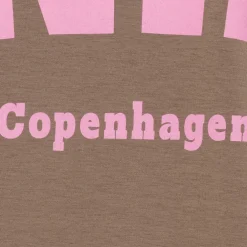 Marta du Chateau dame sweatshirt MdcHibiscus 22659 - Fango