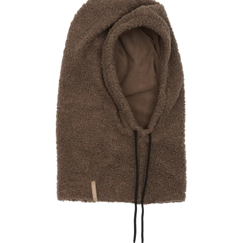 Marta du Chateau dame Teddy Balaclava MdcCleore 172-1400-A - Brown