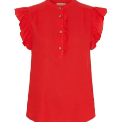 Marta Du Chateau dame top Mdclise - Red