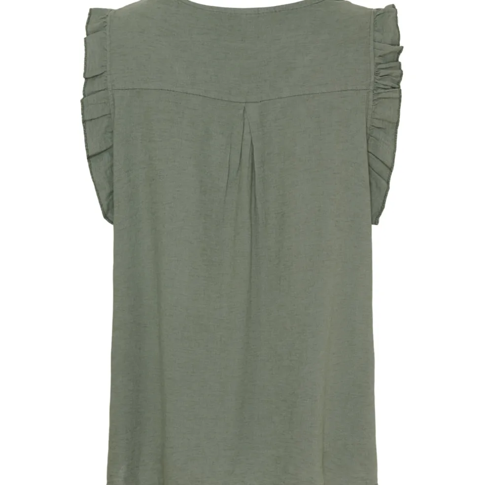 Marta Du Chateau dame top MdcElke - Military