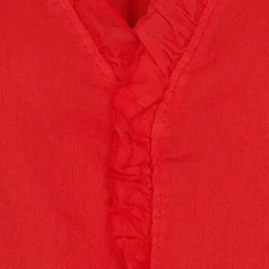 Marta Du Chateau dame top MdcElke - Rosso