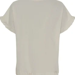 Marta Du Chateau dame top MdcKasimira - Sabbia