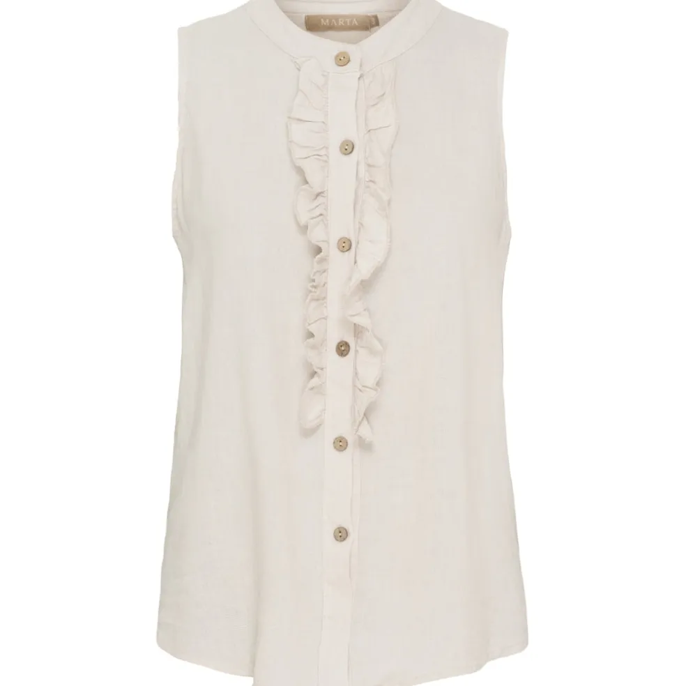 Marta du Chateau dame top MdcMalene 258356 - Sabbia1752