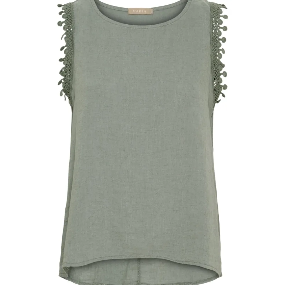 Marta du Chateau dame top MdcHolly 258355 - Military2828