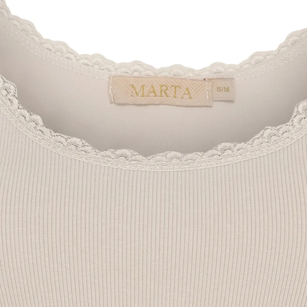 Marta du Chateau dame top MdcNoelie 258034 - Beige02