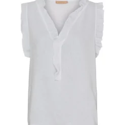 Marta Du Chateau dame top MdcElke - White