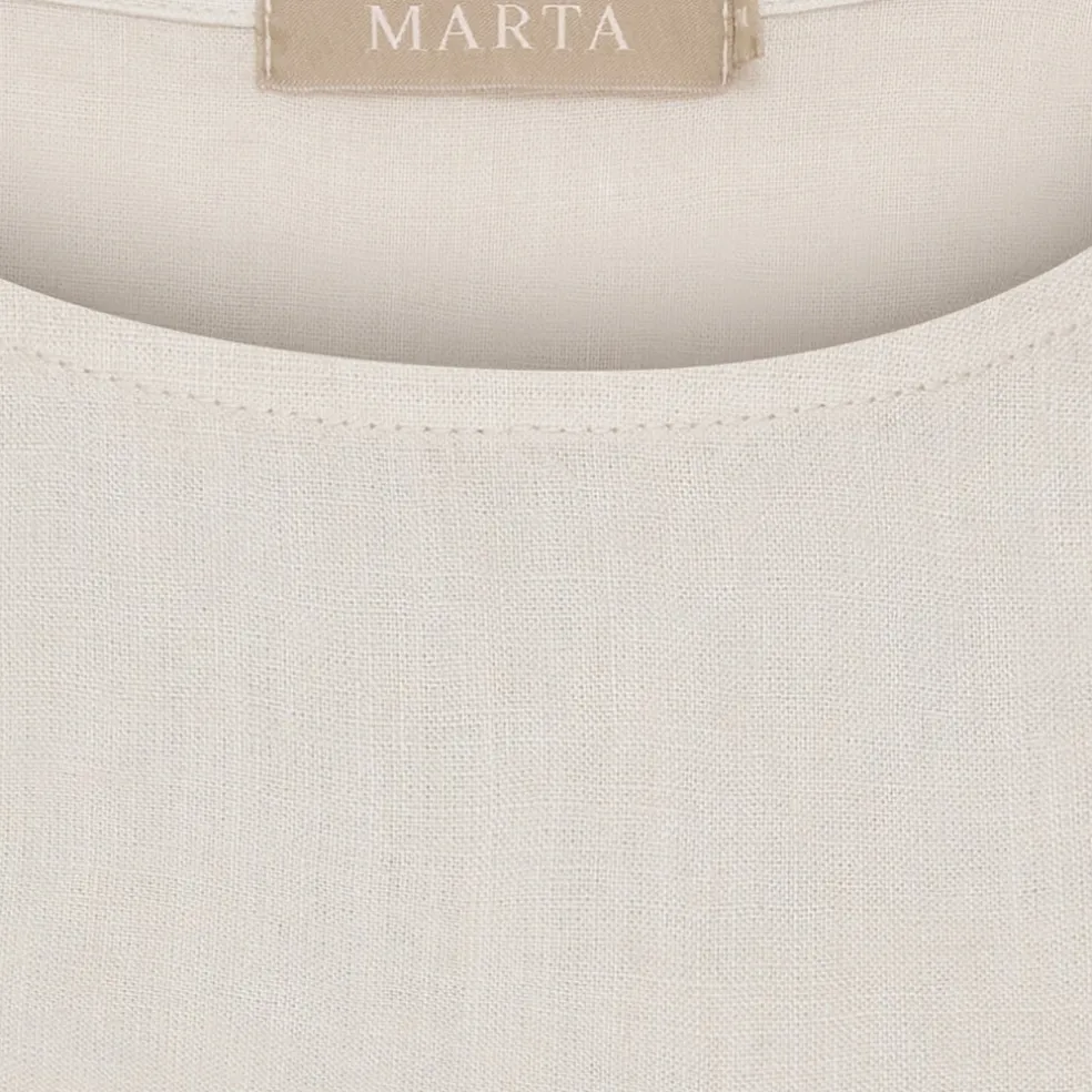 Marta du Chateau dame top MdcHolly 258355 - Sabbia1752