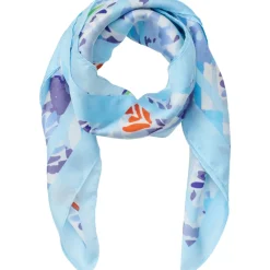 Marta du Chateau dame tørklæde MdcEliane FA-Scarf - Blue60122
