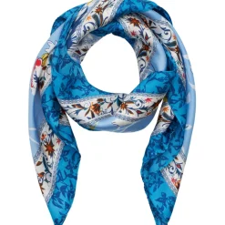 Marta du Chateau dame tørklæde MdcJuline FA1-Scarf - Blue96