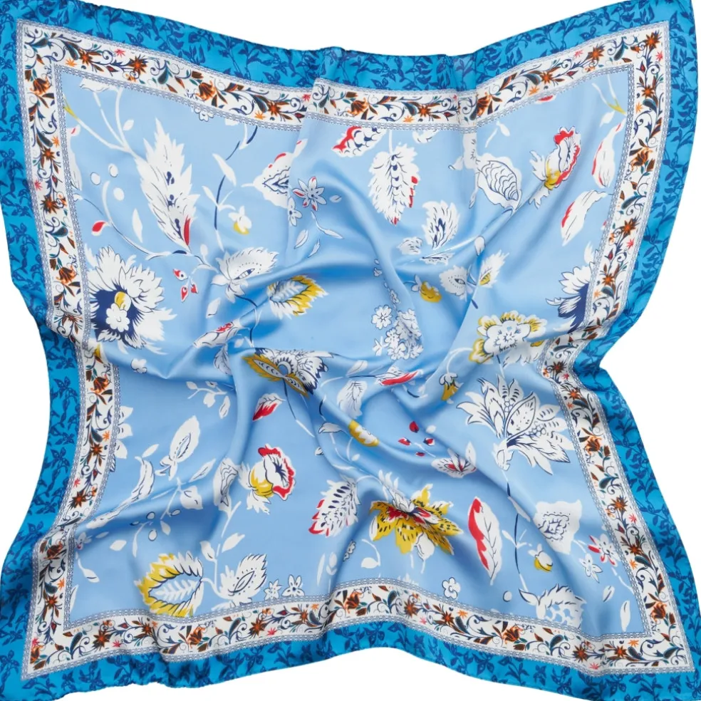 Marta du Chateau dame tørklæde MdcJuline FA1-Scarf - Blue96