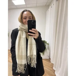 Marta Du Chateau dame tørklæde 182302 - Beige