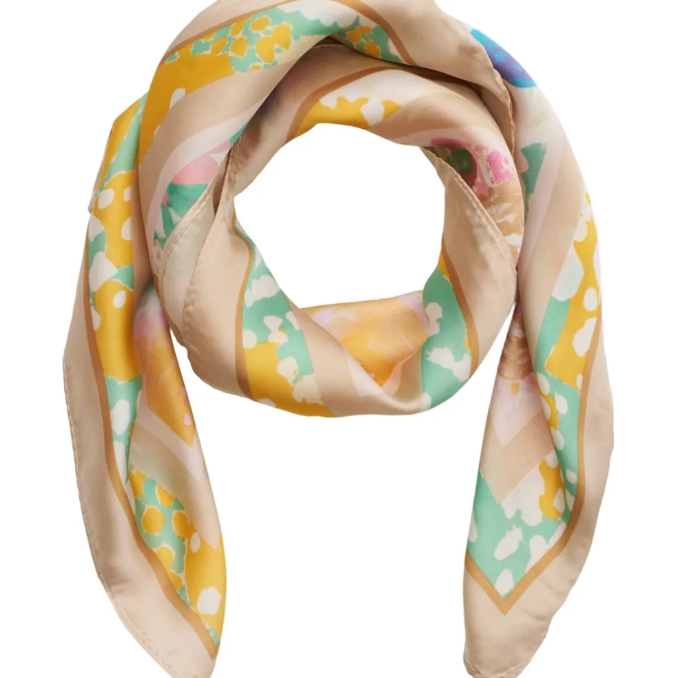 Marta du Chateau dame tørklæde MdcJuline FA1-Scarf - Taupe05