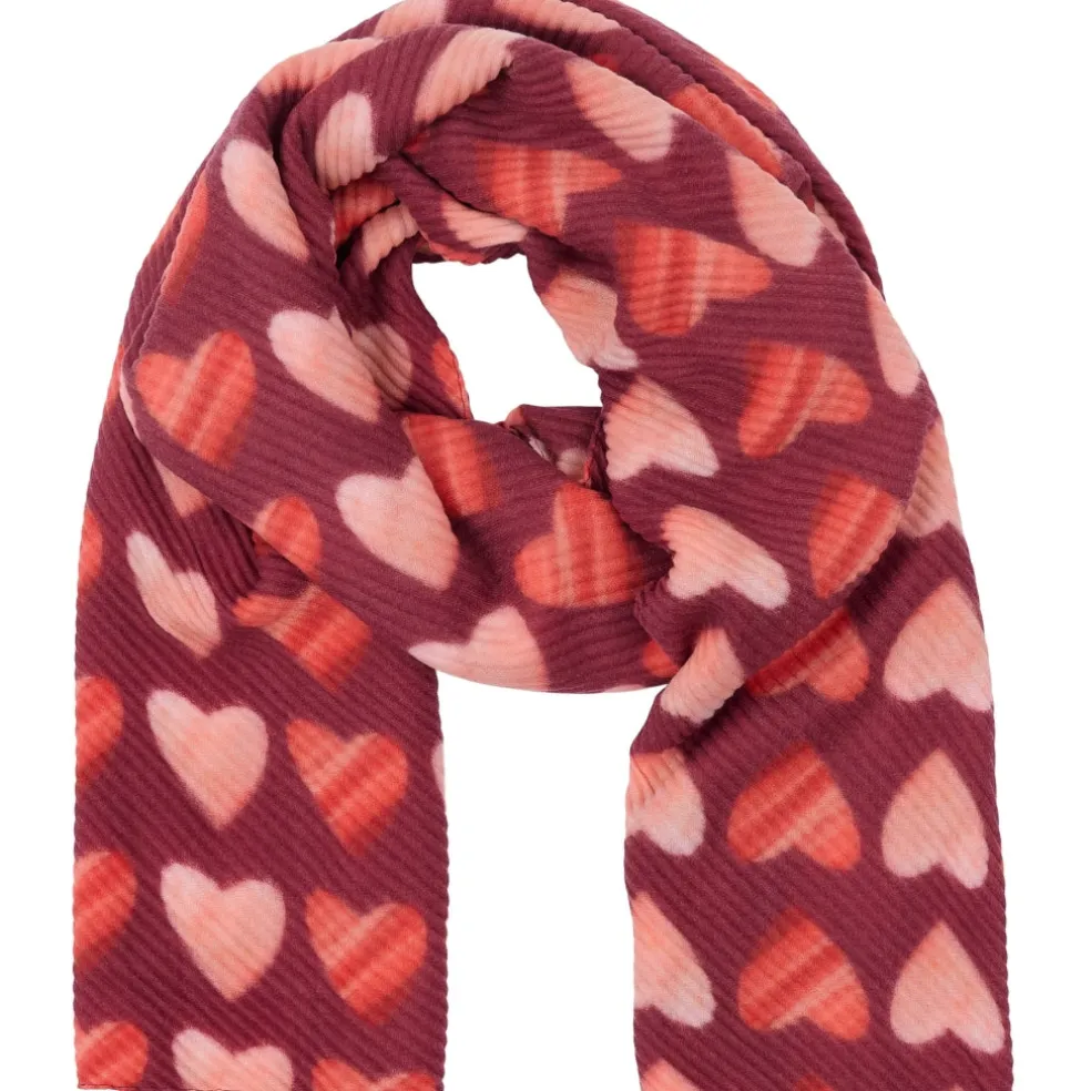 Marta du Chateau dame tørklæde MdcSaphira BA-1531 - Bordeaux