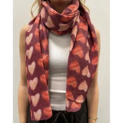 Marta du Chateau dame tørklæde MdcSaphira BA-1531 - Bordeaux