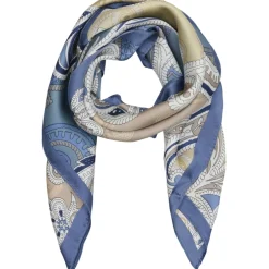 Marta du Chateau dame tørklæde MdcJuline FA-Scarf - Blue31232