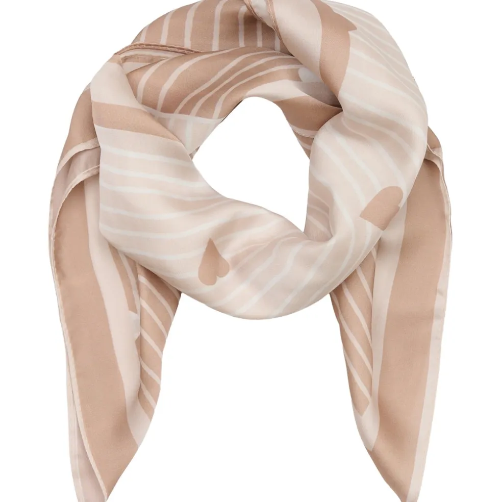 Marta du Chateau dame tørklæde MdcJuline FA1-Scarf - Taupe181
