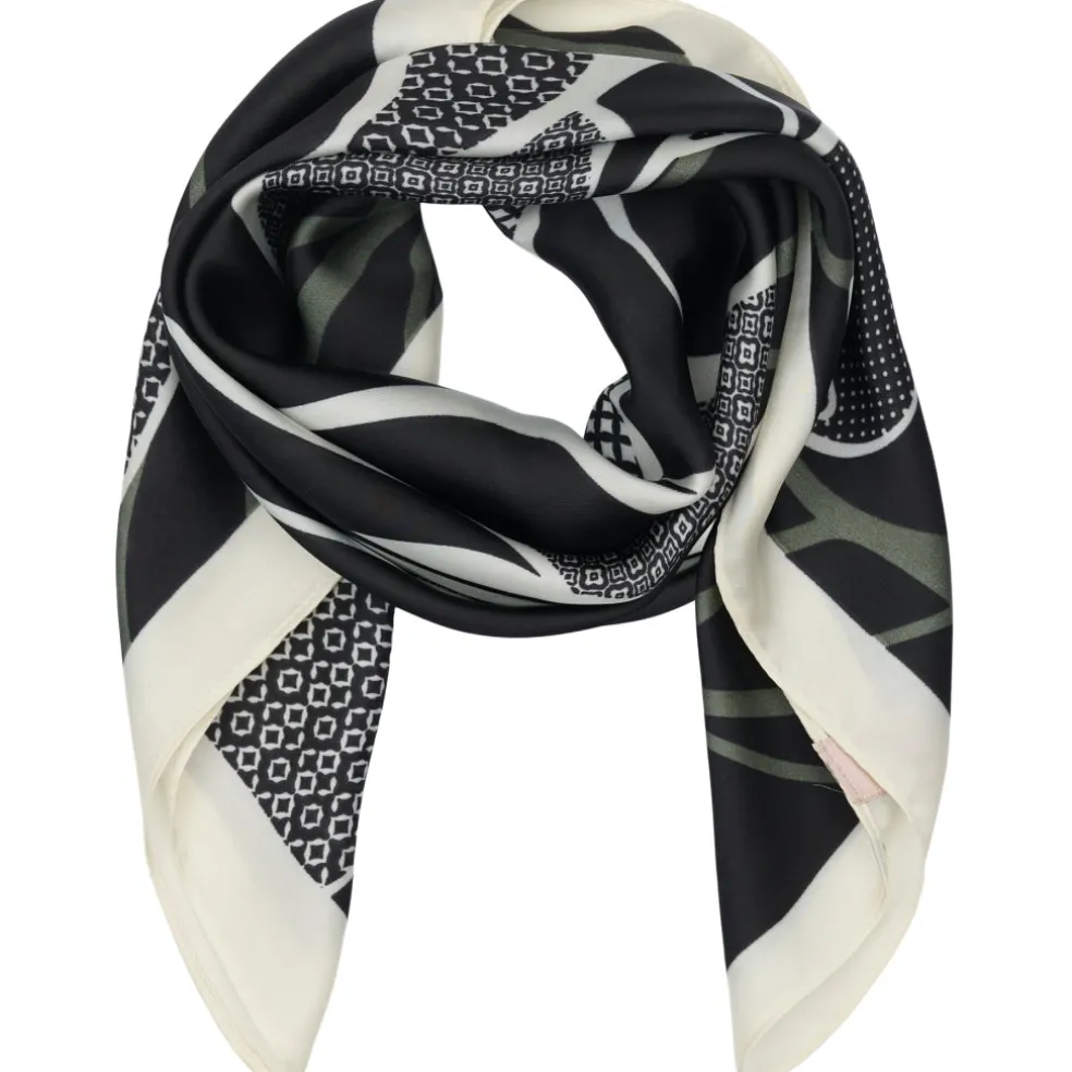 Marta du Chateau dame tørklæde MdcJuline FA-Scarf - Black31240