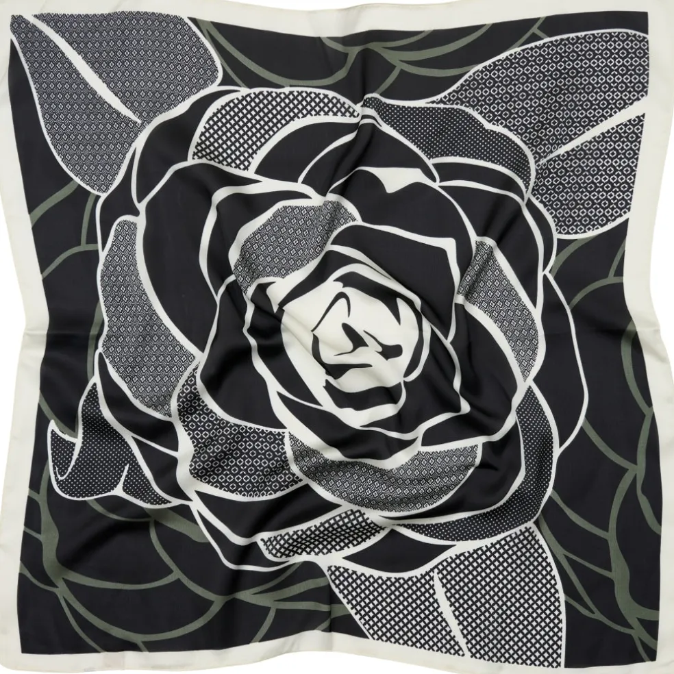 Marta du Chateau dame tørklæde MdcJuline FA-Scarf - Black31240