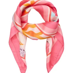 Marta du Chateau dame tørklæde MdcEliane FA-Scarf - Pink60124