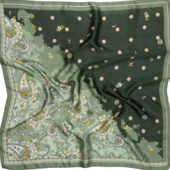 Marta du Chateau dame tørklæde MdcJuline FA-Scarf - Green31208