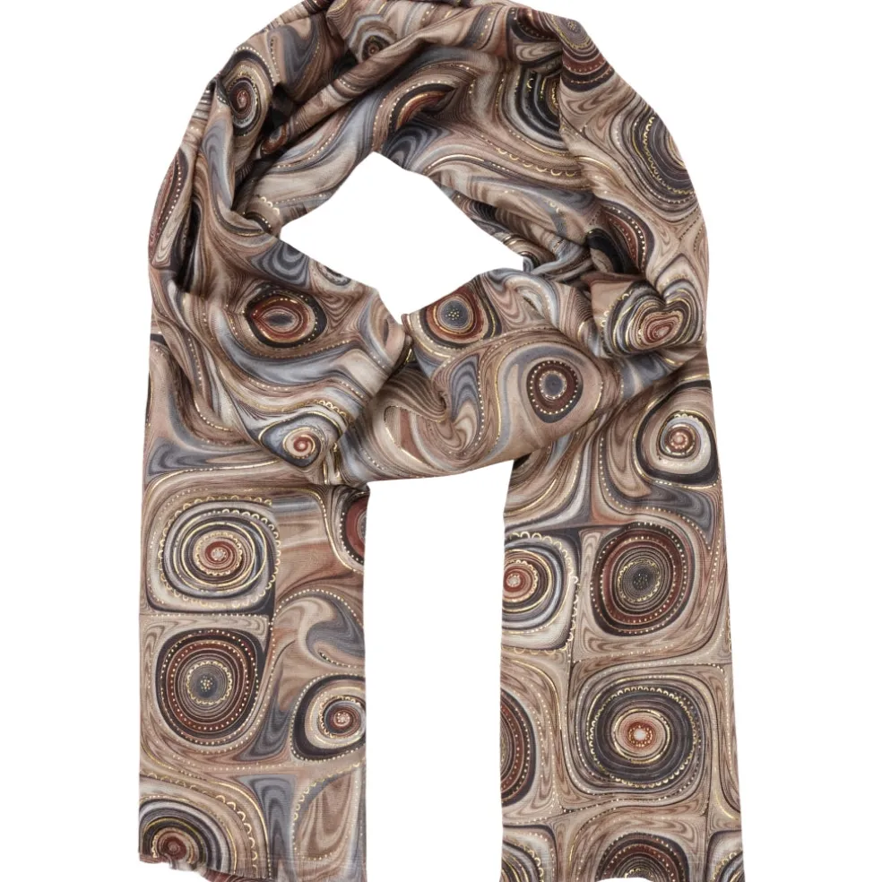 Marta du Chateau dame tørklæde MdcDelphina BA-1536 - Khaki