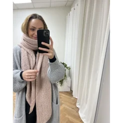 Marta Du Chateau dame tørklæde 194007 - Rose