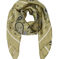 Marta du Chateau dame tørklæde MdcJuline FA-Scarf - Green31237