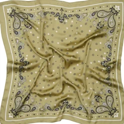 Marta du Chateau dame tørklæde MdcJuline FA-Scarf - Green31237