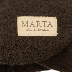 Marta Du Chateau dame tørklæde 194007 - Brown