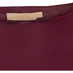 Marta Du Chateau dame t-shirt MdcLeonora 5894 - Wine
