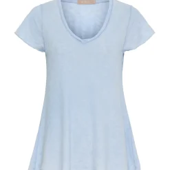 Marta du Chateau dame T-Shirt MdcMarianna 22637 - Sky Blue