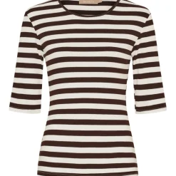 Marta du Chateau dame T-Shirt MdcNena 7524 - Marone73466