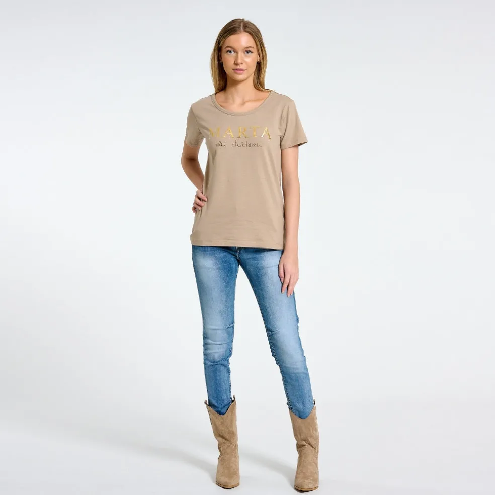 Marta du Chateau Dame T-shirt MT002 - Sand