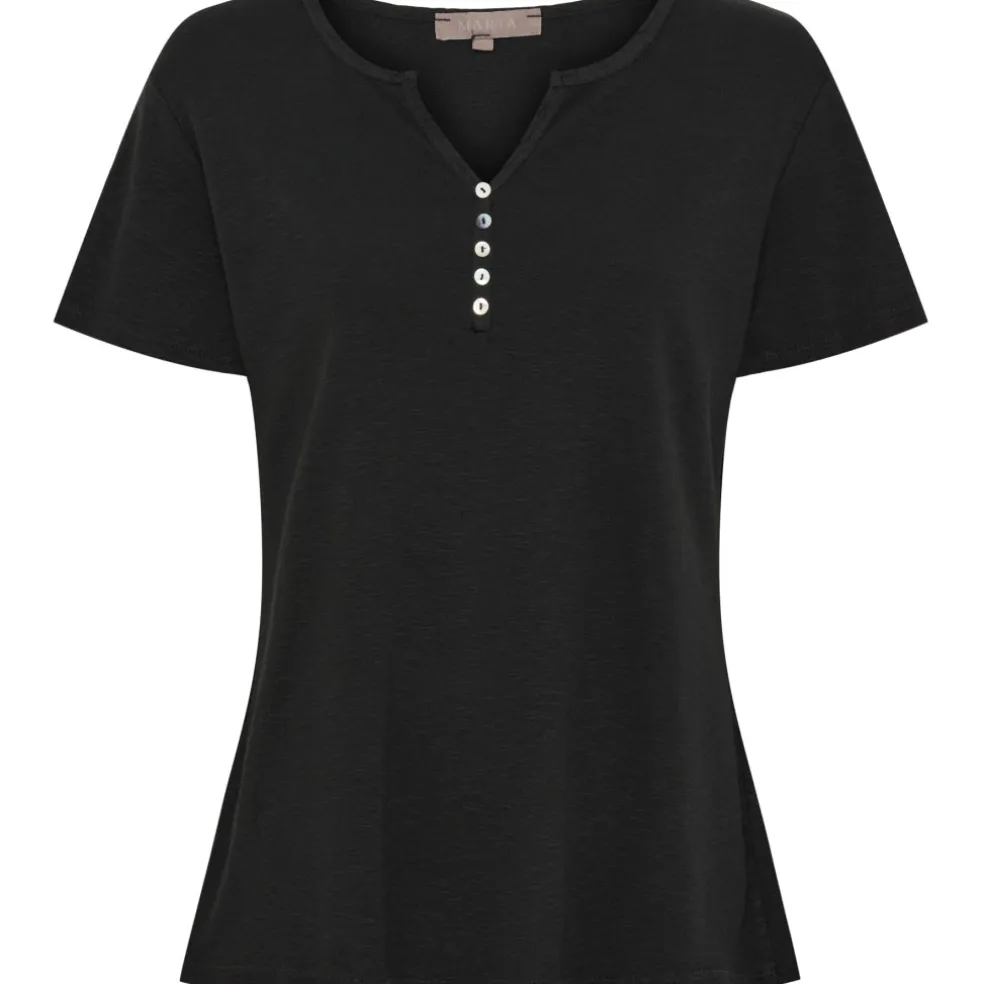 Marta Du Chateau dame t-shirt MdcJöna 3086d - Black