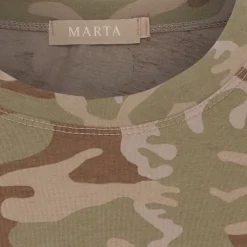 Marta du Chateau dame T-Shirt MdcEstrid 22643 - Green Camo