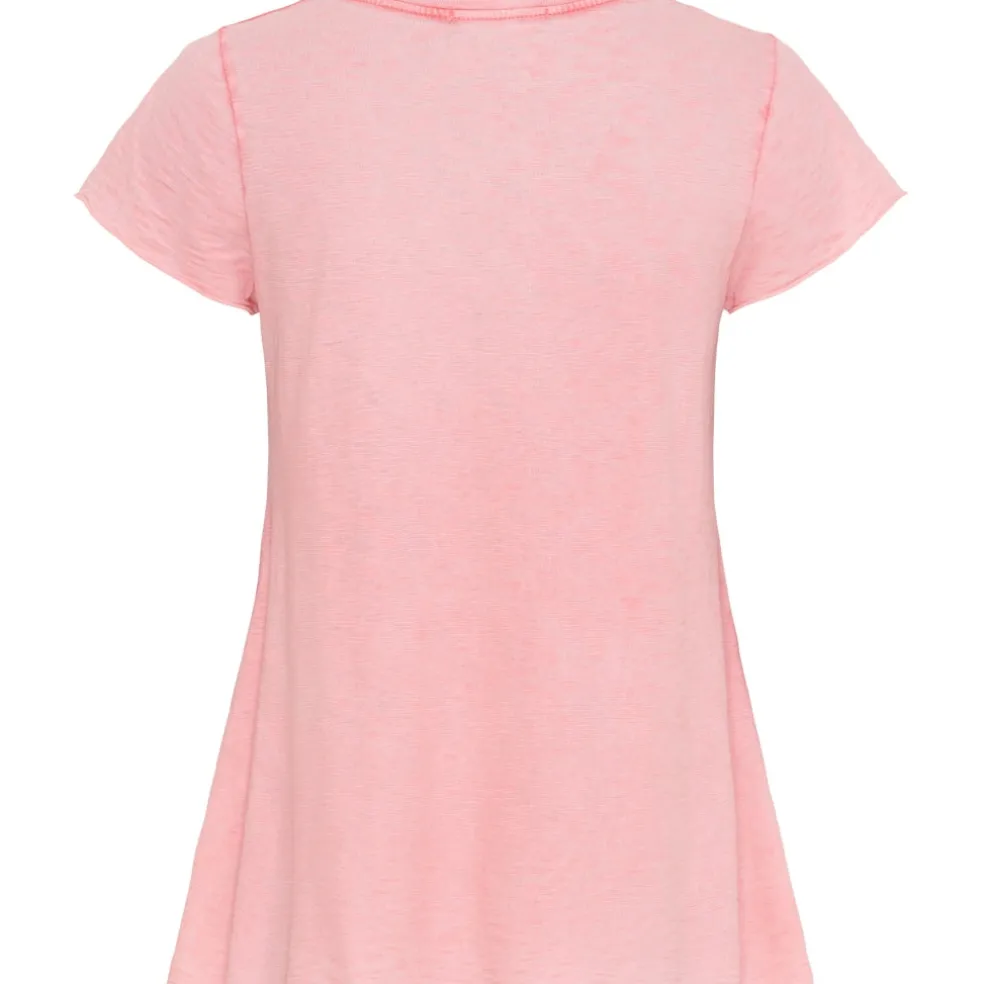 Marta du Chateau dame T-Shirt MdcMarianna 22637 - Corallo