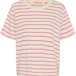 Marta du Chateau dame T-Shirt MdcPerrine 258038 - Fuxia