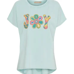 Marta du Chateau dame T-Shirt MdcVilja 23049Joy - Aqua